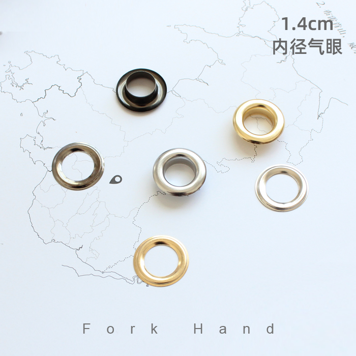 手工制作辅料五金件水桶空心铆钉