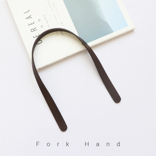 叉子手工拼布编织钩针包配件包带