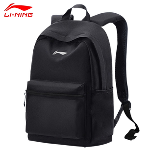 李宁双肩包男生初中生书包大容量背包运动高中大学电脑背包24新款