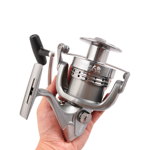 迪佳渔轮8000全金属线杯海水渔轮大远投轮海竿轮鱼线轮渔线轮鱼轮