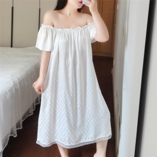 夏季露肩睡裙女加肥大码性感韩版薄款仿真丝吊带连衣裙胖MM200斤