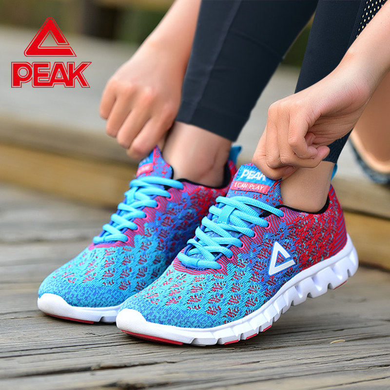 peak/匹克女鞋断码运动鞋女春季新款网面透气学生软底轻便跑步鞋
