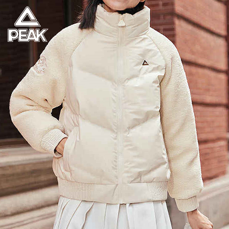 匹克羽绒服女鸭绒外套2025