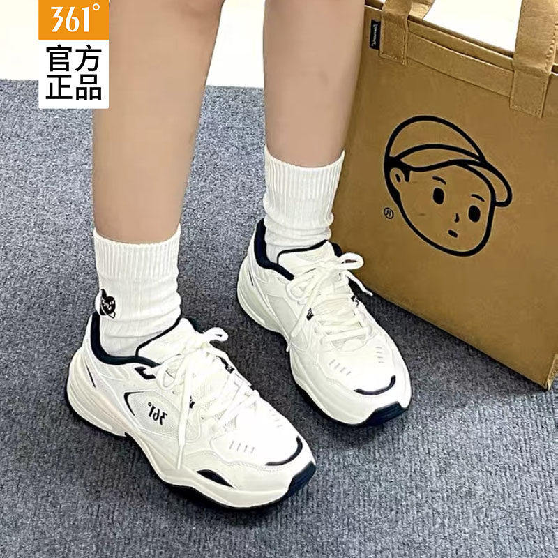 361女鞋新款春夏软底运动鞋女款网球鞋361度休闲鞋减震跑步鞋