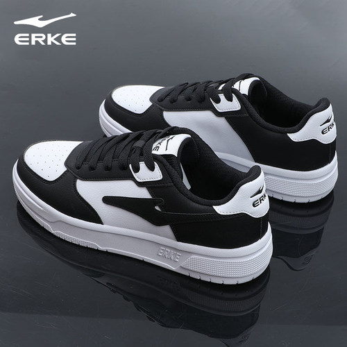 鸿星尔克板鞋男鞋冬季2025新款红星男软底休闲鞋子男士轻便运动鞋