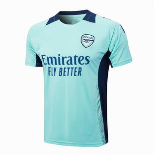 复古足球服短袖上衣薄荷绿25-26新款莫代尔男热身踢球训练