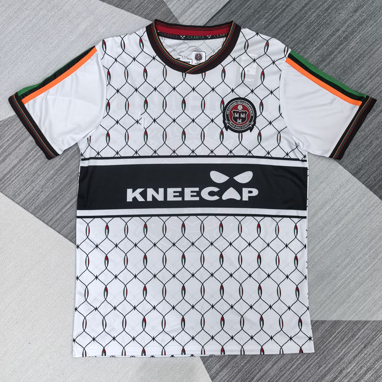 波西米亚复古短袖球衣球衣冷门足球训练服白色男定制速干运动比赛