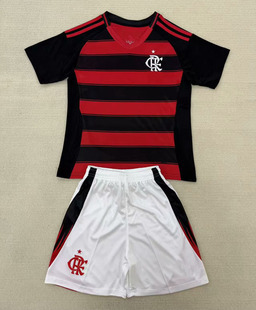 弗拉门戈冷门足球服训练套装红黑定制印字25-26赛季男生运动比赛