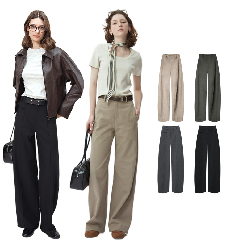 【所有女生的衣橱直播间】欧小仓 弯刀西装裤/弯刀休闲裤