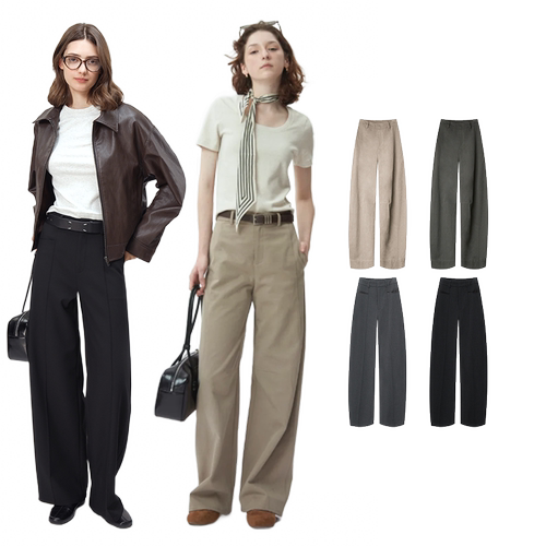 【所有女生的衣橱直播间】欧小仓 弯刀西装裤/弯刀休闲裤