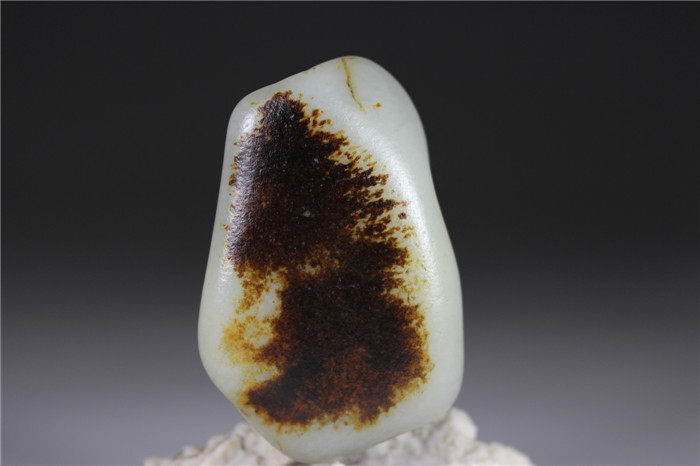 结缘鉴赏新疆和田玉手把件羊脂白玉籽料原籽原石天然真皮籽收藏级