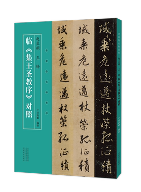 【出版社自营】赵孟頫王铎临集王圣教序对照 名家临名帖系列 名家书法练习临摹字帖书籍 成人毛笔书法临摹碑帖名品书籍 河南美术