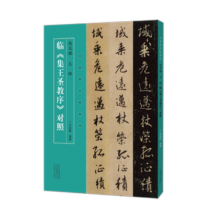 【出版社自营】赵孟頫王铎临集王圣教序对照 名家临名帖系列 名家书法练习临摹字帖书籍 成人毛笔书法临摹碑帖名品书籍 河南美术
