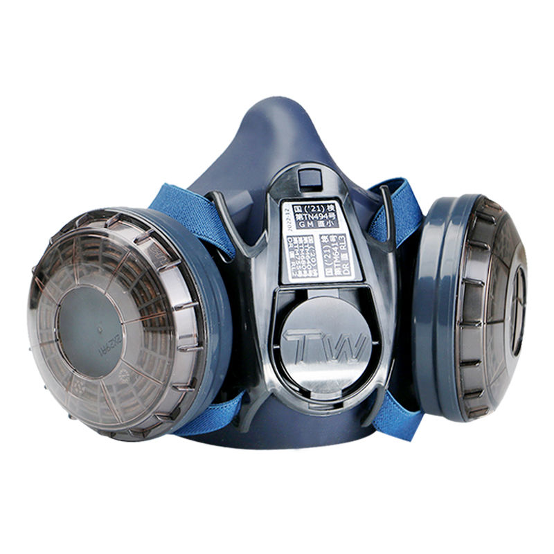 日本重松防尘口罩TW02S防工业粉尘煤矿井下焊工电焊二保焊面罩