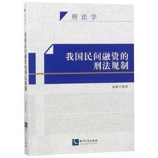 我国民间融资 社 刑法规制赵新宇知识产权出版