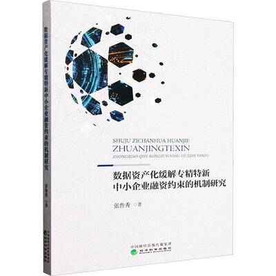 数据资产化缓解专精特新中小企业融资约束的机制研究张鲁秀经济科学出版社