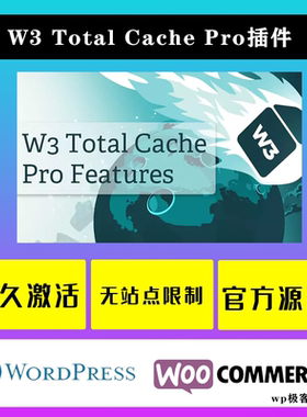 W3 Total Cache Pro WP插件 中文版 缓存优化专业加速插件