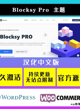 Blocksy Pro WP主题 Wordpress 区块自定义个性化轻量网站模板