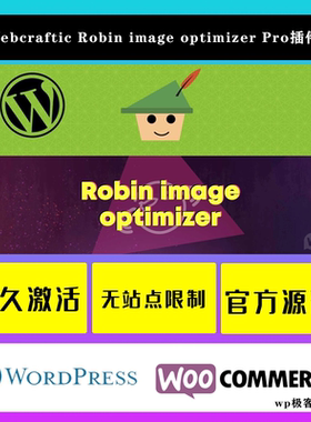 Webcraftic Robin image optimizer Pro 图片专业压缩优化加速