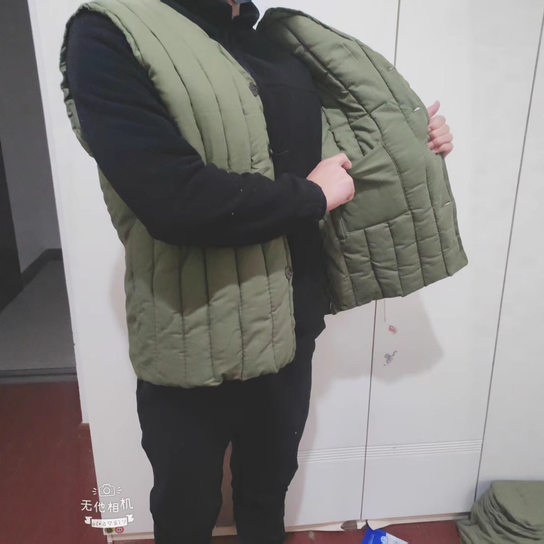 秋冬季煤矿下井工作服棉衣老式矿工专用棉服马甲反光劳保服棉服