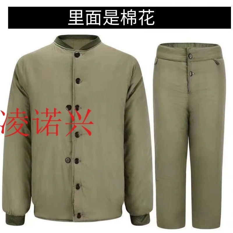 煤矿老式男87式加厚防寒棉衣棉裤
