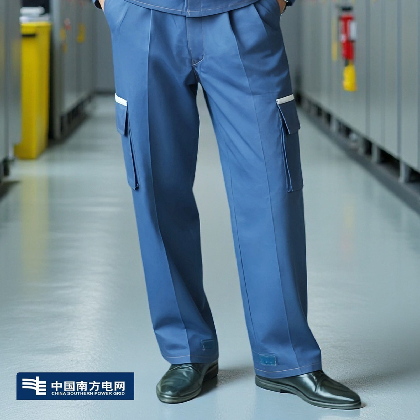 纯棉南方国家电网工作服裤子工装男加固耐磨夏季薄款电工焊劳保裤