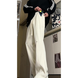 26港风铆钉垂感冰丝喇叭西裤加长休闲裤直播品控504-K812-P55控79，男装西裤，星座504