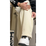 25美式复古灯芯绒垂感休闲裤潮牌宽松阔腿裤504-K184-P45控68，男装休闲裤，星座504