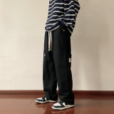 23新款日系cityboy工装裤卡其色纯棉直筒休闲裤504-K105-P50，男装休闲裤，星座504