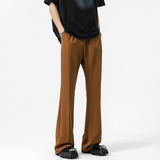 cleanfit高弹垂感喇叭西裤加长休闲裤-直播品控-504-K162-P55控78，男装西裤，星座504