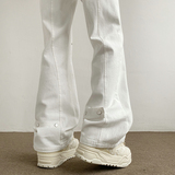 26新款学生男女微喇叭弧形拼接牛仔裤504-K806-P55控79，男装牛仔裤，星座504