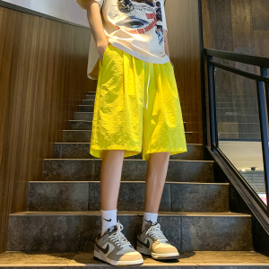 25夏新款多巴胺短裤男女宽松休闲多色五分裤潮504-K340-特P15图片