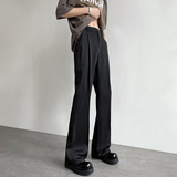 cleanfit高弹垂感喇叭西裤加长休闲裤-直播品控-504-K162-P55控78，男装西裤，星座504