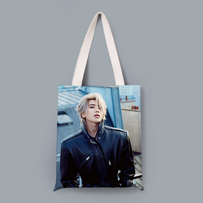 蔡徐坤应援whataday专辑帆布袋