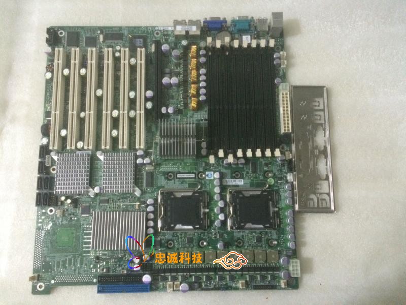 原装超微 X7DBE-X 771双路服务器主板 6个PCI-X插槽 非编工控主板