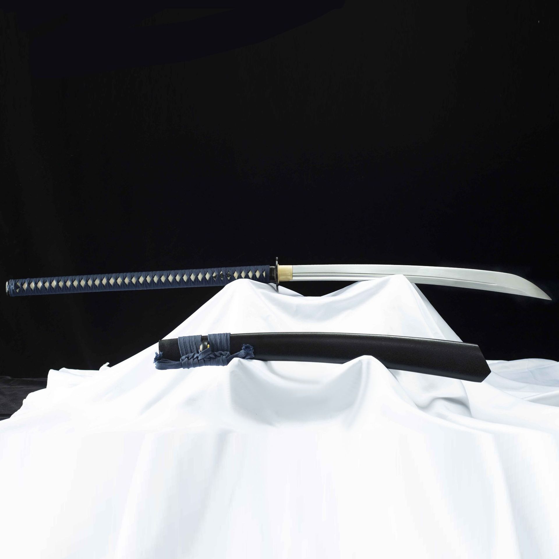 龙泉市刀剑高锰钢手工锻打双手雉刀影视战刀防身宝剑冷兵器未开刃