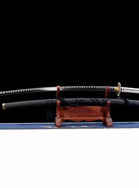 龙泉市刀剑高锰钢一体Katana日式