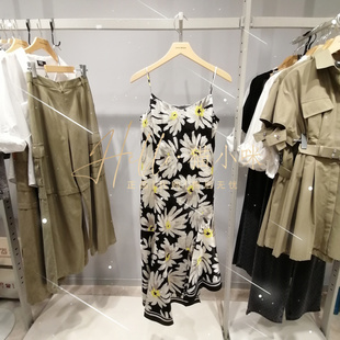 2023秋季 皇冠店 Moda 女士印花吊带连衣裙32337A044 Vero 专柜正品