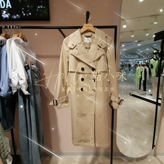 Vero Moda 2024春季专柜正品女翻领风衣外套324121010 323321008