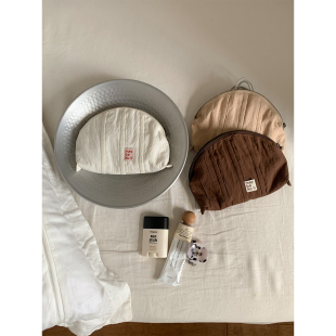 彩妆便携包 数据线整理 209 3色｜饺子型乖巧收纳包 Maybekuii