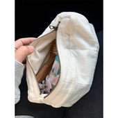 157 大容量内胆包｜ Maybekuii ｜大｜软绵豆腐白立体收纳包