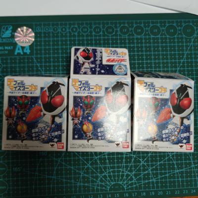 万代Q版假面骑士Fourze盒蛋平成名场面篇3假面骑士OOO促销现货