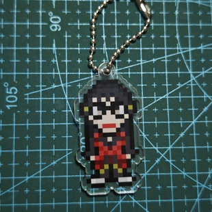 日本艺术家takekiyo亚克力像素风挂件BiSH乐队ハシヤスメ アツコ