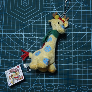 suzy zoo苏西动物园毛绒玩具娃娃玩偶挂件背包链长颈鹿现货