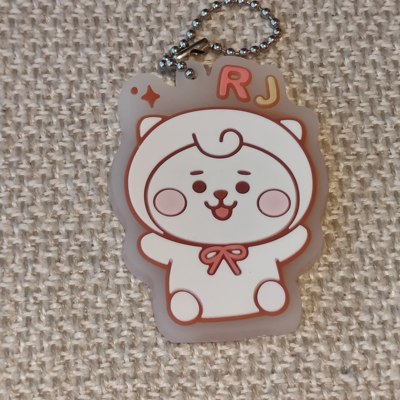 万代BTS防弹少年团BT21橡胶挂件钥匙链RJ金硕珍羊驼促销现货