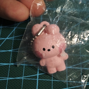 防弹少年团BT21迷你挂件钥匙圈粉红小兔子COOKY田柾国促销现货
