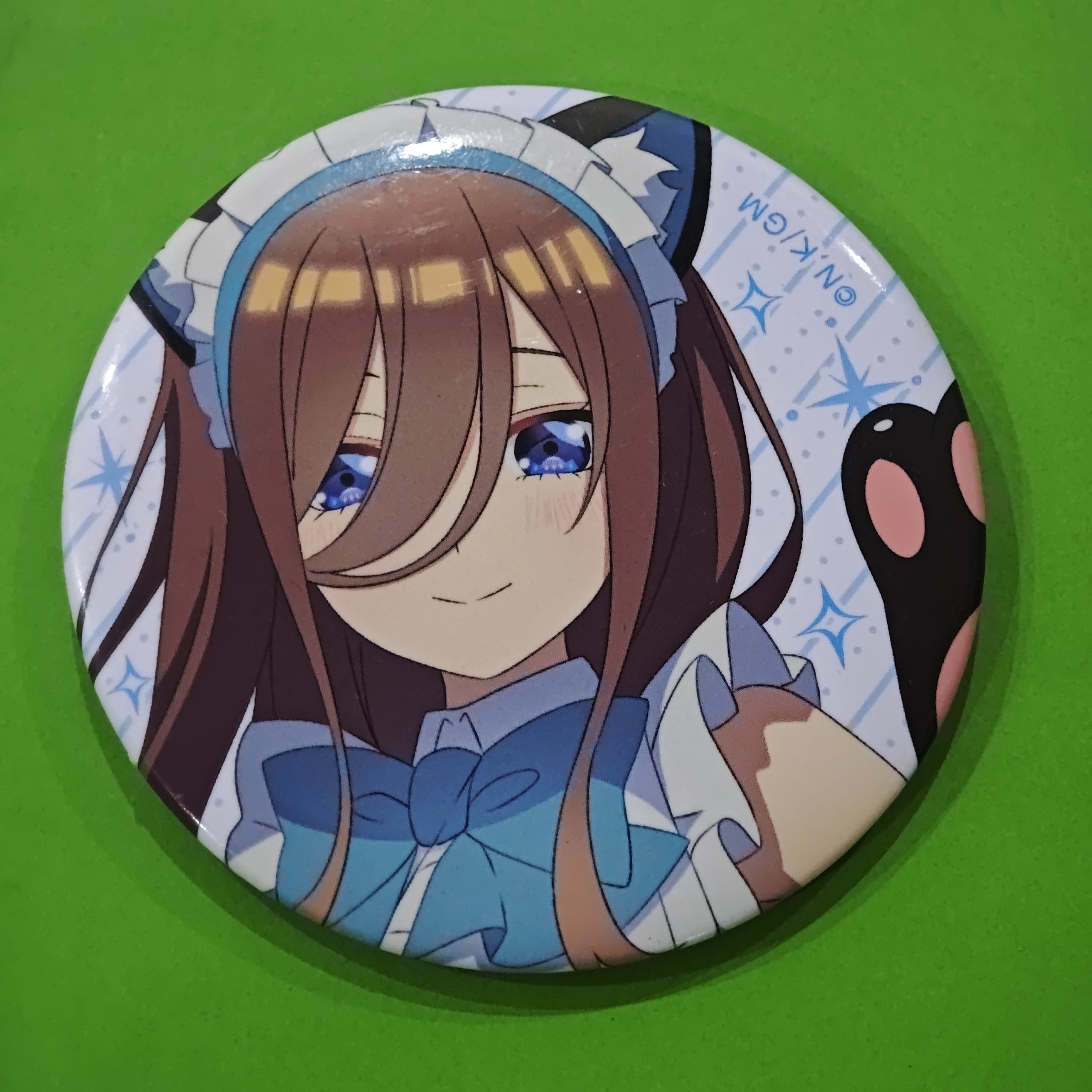 五等分的新娘猫耳金属吧唧徽章中野三玖促销现货