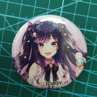 IRIAM事务所Vtuber逢 りいむI ream金属吧唧徽章促销现货