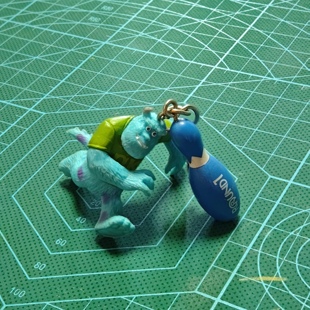 round 1保龄球联名迪士尼怪兽大学挂件背包链苏利文毛怪促销现货