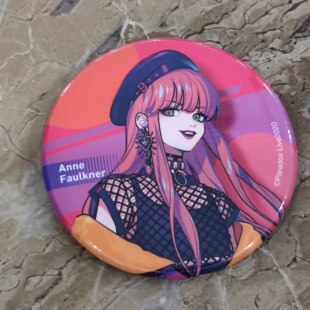 paradox live金属吧唧徽章Anne Faulkner促销现货